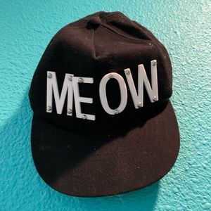 Cat Craze “Meow” SnapBack Cap